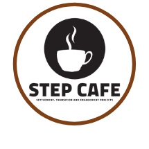 step cafe logo with circle