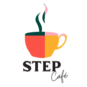 small version of the 2024 step cafe logo